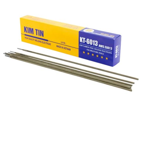 Que Hàn Kim Tín KT-6013 3.2mm - Que Hàn Thép Carbon Chất Lượng Cao, Phù Hợp Hàn Mọi Tư Thế, Sử Dụng An Toàn