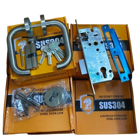 KHÓA PHÂN THỂ JEELY - KHÓA TAY GẠT cửa gỗ,cửa nhựa, cửa nhôm, cửa sắt - KHÓA CỬA INOX SUS304 - S01.02.03