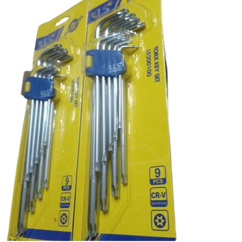 Lục giác LS - Bộ lục giác 9pc bông và bi thép LS+