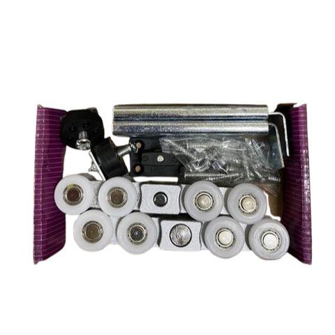 [Chính hãng] Bộ Bánh Xe Cửa Lùa Nhôm Máng Nhỏ HAMMERED 4/8 bánh