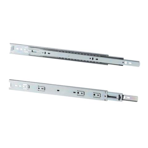 Bộ Ray trượt, ray bi 3 tầng giảm chấn IVAN, bản 45, nhiều kích thước, giá sỉ, inox cao cấp