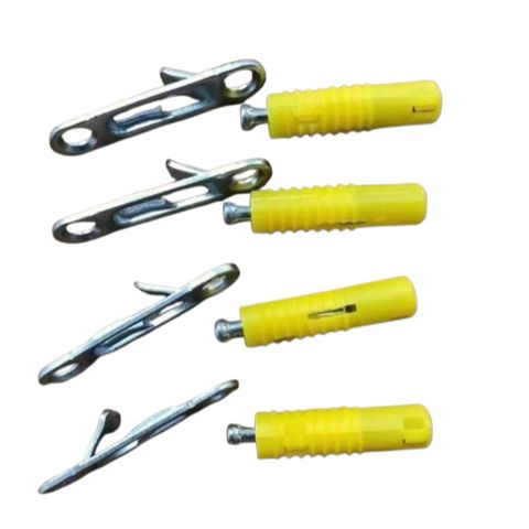 100 Bộ Chốt Liên Kết Tự Do, Liên Kết Âm Lò Xo, Tháo Lắp Dễ Dàng Chắc Chắn, màu đen