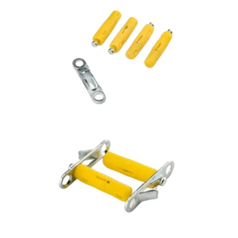 100 Bộ Chốt Liên Kết Tự Do, Liên Kết Âm Lò Xo, Tháo Lắp Dễ Dàng Chắc Chắn, màu đen