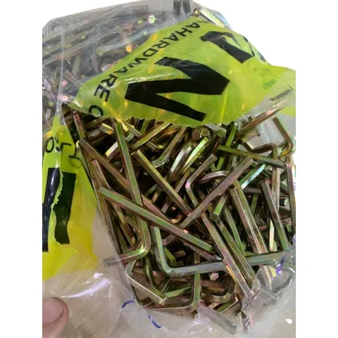 100 Khóa lục giác M4, bảy màu - HK4100Z - Bịch 100 cái - Nhiều kích thước
