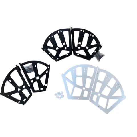 Phụ kiện khung bản lề kệ giày 2 ngăn, 3 ngăn, sơn tĩnh điện đen, trắng, [1 BỘ 2 CÁI],có sẵn phụ kiện