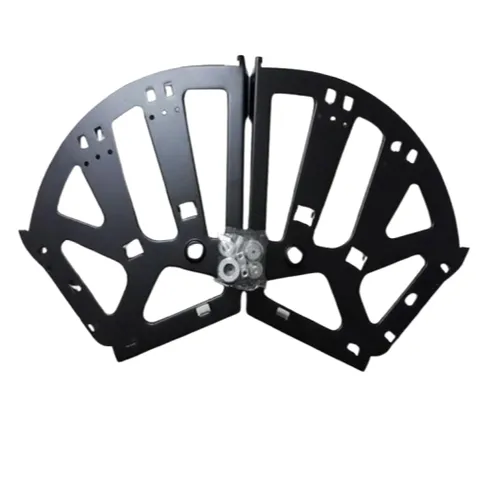 Phụ kiện khung bản lề kệ giày 2 ngăn, 3 ngăn, sơn tĩnh điện đen, trắng, [1 BỘ 2 CÁI],có sẵn phụ kiện