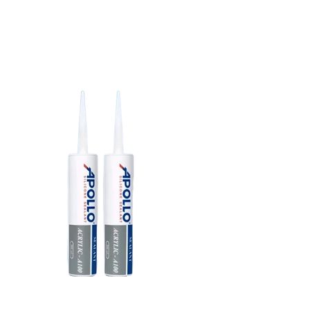 Keo Silicon Apollo Acrylic Sealant A100 - Bền Chắc, Chống Nấm Mốc, Màu Trắng Xám, Dùng Cho Tường, Gỗ, PVC - 300mL