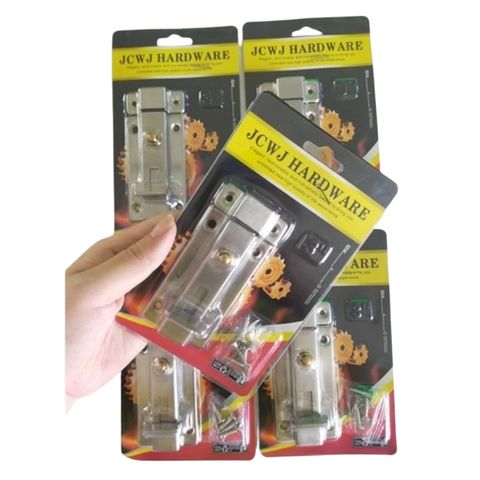 Chốt Nhấn Inox 201 Chống Gỉ - Phụ Kiện Nội Thất Cao Cấp, Thiết Kế Nhỏ Gọn, Dễ Lắp Đặt, Phù Hợp Đối Ngoài Trời
