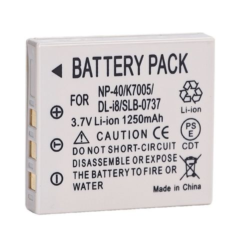 Pin Máy Ảnh Fujifilm FNP-40 - Tương Thích F402, F700, F710, F810, V10, Dung Lượng Cao, Thiết Kế Nhỏ Gọn, Pin Dự Phòng Chính Hãng