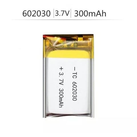 Pin Sạc 300mAh 602030 Có Mạch Bảo Vệ - Dung Lượng Cao, Tương Thích Nhiều Thiết Bị, Tiết Kiệm Chi Phí, Thiết Kế Nhỏ Gọn