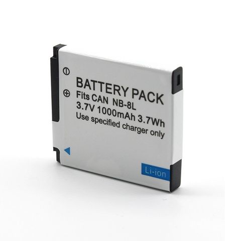 Pin Máy Ảnh Canon NB-8L 3.7V 1000mAh - Tương Thích Canon Powershot A3300, A3200, A3100, A3000, A2200, A1200