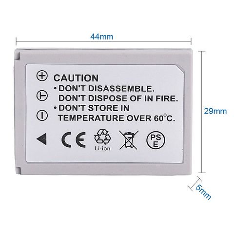 Pin Máy Ảnh Li-80B (Li80B) Cho Olympus T-100, T-110 & Konica NP-900 - Pin Lithium Chất Lượng Cao, Tuổi Thọ Lâu Dài