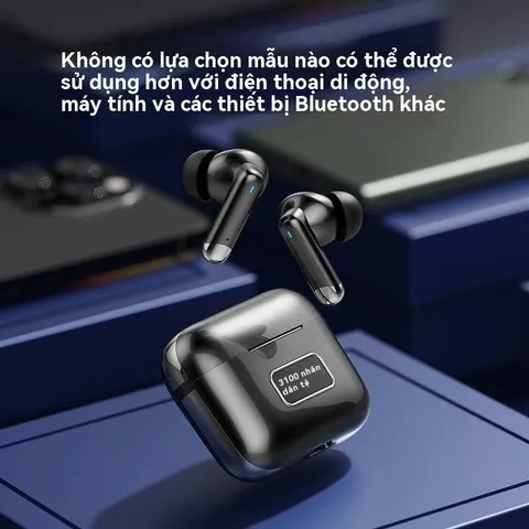 Tai nghe Bluetooth TWS X89 5.3 - Âm thanh HiFi Deep Bass, Cảm ứng thông minh, Ghép đôi tự động, Giảm tiếng ồn - Tai nghe không dây cho điện thoại