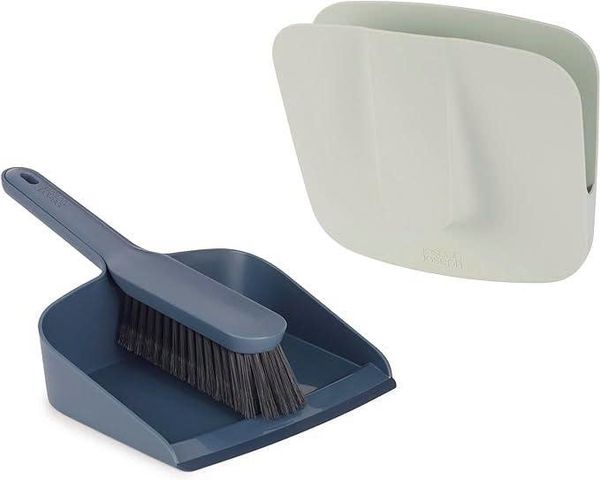 Bộ Chổi và Hốt Rác Cao Cấp JOSEPH JOSEPH 65001 - Thiết Kế Thông Minh Tiết Kiệm Không Gian, Lông Chổi Mềm Mại, Tiện Lợi cho Ngôi Nhà Gọn Gàng