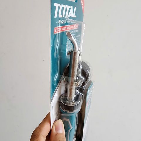 Mỏ Hàn Chì Total TET2606 60W - Nhiệt Độ Ổn Định, Hàn Chính Xác, Dụng Cụ Cầm Tay Chất Lượng Cao cho DIY và Sửa Chữa Điện Tử
