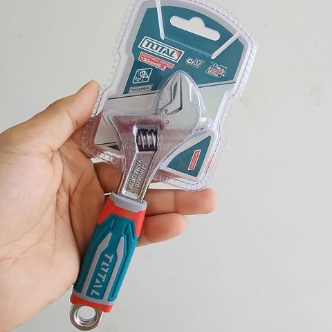 Mỏ Lết 6 Inch Total THT101066 - Dụng Cụ Sửa Chữa Chắc Chắn, Thiết Kế Nhỏ Gọn, Dễ Điều Chỉnh cho DIY & Điện Nước