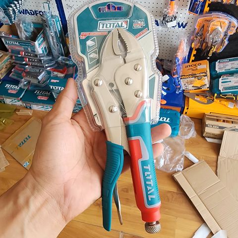 Kìm Bấm Chết 10 Inch Total THT191003 - Dụng Cụ Cầm Tay Thép Carbon Bền Bỉ, Kẹp Chắc Chắn Cho Sửa Chữa DIY