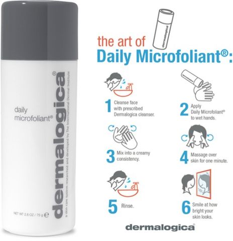 Bột tẩy tế bào chết Dermalogica Daily Microfoliant 75g - Giúp da sáng mịn, cải thiện tông màu, phù hợp cho mọi loại da