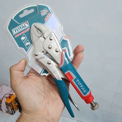 Kìm Bấm Chết 7 Inch Total THT190703 - Dụng Cụ Cầm Tay Chắc Chắn, Khóa Siết Dễ Dùng Cho Sửa Chữa Máy Móc và DIY
