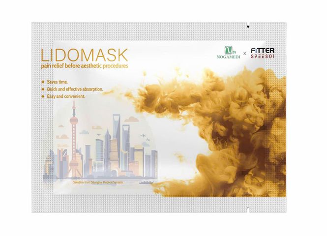Mặt Nạ Ủ Tê Lido Mask - Hộp 5 Miếng Giảm Đau Hiệu Quả Trong Liệu Trình Thẩm Mỹ, Đem Lại Sự Thoải Mái Cho Da