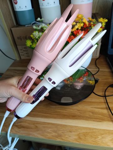 Máy Uốn Tóc Tự Động 32mm Thông Minh - Tạo Kiểu Nhanh Chỉ 5 Phút, Xoay 360° - Đẹp Chuẩn Salon, Dễ Dùng, Bộ Quà Tặng Kèm