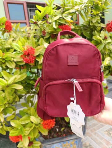 Combo Balo Mini Nữ Chất Vải Oxford + Ví Dài Cầm Tay Phong Cách Hàn Quốc - Nhỏ Gọn, Tiện Lợi, Thời Trang Trendy
