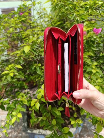 Combo Balo Mini Nữ Chất Vải Oxford + Ví Dài Cầm Tay Phong Cách Hàn Quốc - Nhỏ Gọn, Tiện Lợi, Thời Trang Trendy