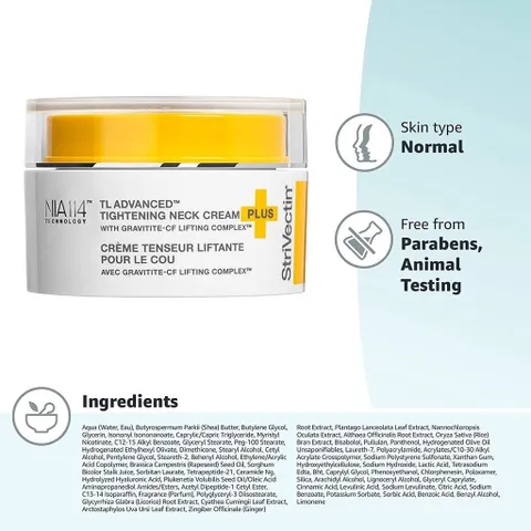 Kem dưỡng da vùng cổ StriVectin TL Advanced Tightening Neck Cream Plus 100ml, hàng nhập Mỹ