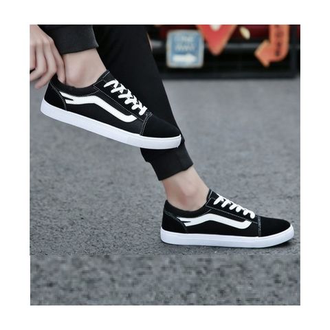Giày Nam SNEAKER da lộn G5 Đen Dây Trắng - Giày Thể Thao Bị Lỗi Bẩn Giá Rẻ, Phù Hợp Đi Làm và Công Trường