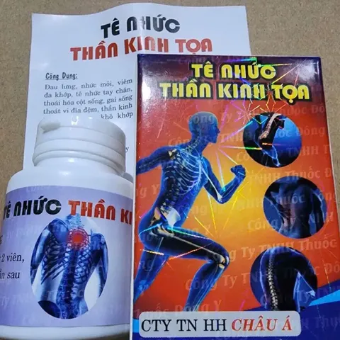 Viên uống tê nhức thần kinh tọa Việt Nam chính hãng hỗ trợ xương khớp thần kinh tọa