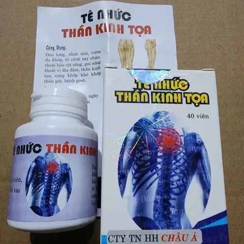 Viên uống tê nhức thần kinh tọa Việt Nam chính hãng hỗ trợ xương khớp thần kinh tọa