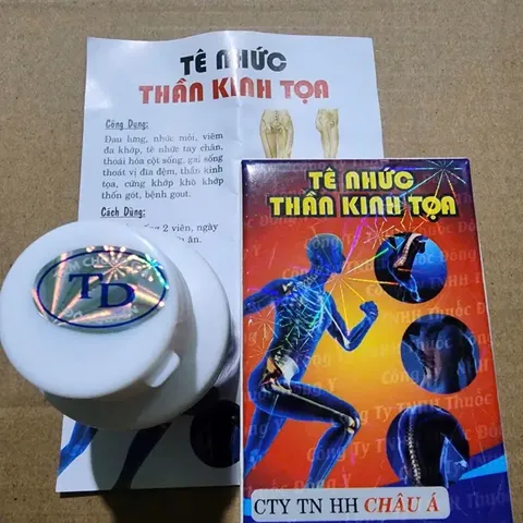 Viên uống tê nhức thần kinh tọa Việt Nam chính hãng hỗ trợ xương khớp thần kinh tọa