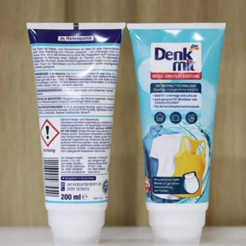Kem Giặt Đồ Lót Denkmit 200ml - Hàng Đức, Sạch Nhẹ Nhàng, Thích Hợp Cho Du Lịch và Công Tác, Hương Thơm Dễ Chịu