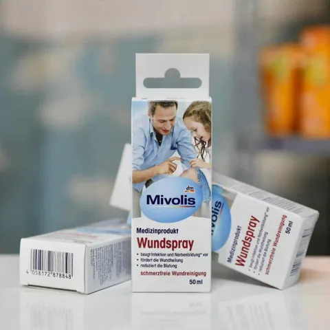 Xịt Cầm Máu và Khử Trùng Vết Thương Wundspray 50ml - An Toàn Cho Bé Yêu và Gia Đình, Bảo Vệ Vết Thương Hiệu Quả