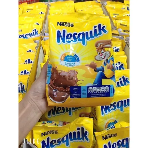 Cacao Nesquick Đức 300g - Bột cacao thơm ngon bổ dưỡng cho trẻ em và người lớn, chứa 7 vitamin và 2 khoáng chất thiết yếu