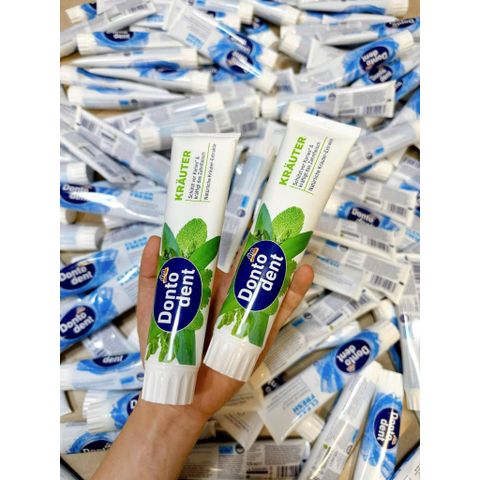 Kem Đánh Răng Dotodent 125ml - Giúp Răng Trắng Sáng, Giảm Nướt, Chống Tụt Lợi - Hàng Đức Dành Cho Người Lớn