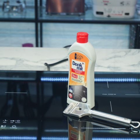 Dung dịch vệ sinh bếp từ Denkmit Glaskeramik 3 in 1 - Sạch dầu mỡ, làm bóng bề mặt, an toàn cho bếp điện và bếp từ