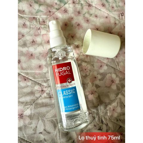 Xịt Khử Mùi Hydro Fugal 75ml - Giảm Mồ Hôi, Thơm Lâu, An Toàn Cho Da Nhạy Cảm - Hàng Đức Chất Lượng Cao