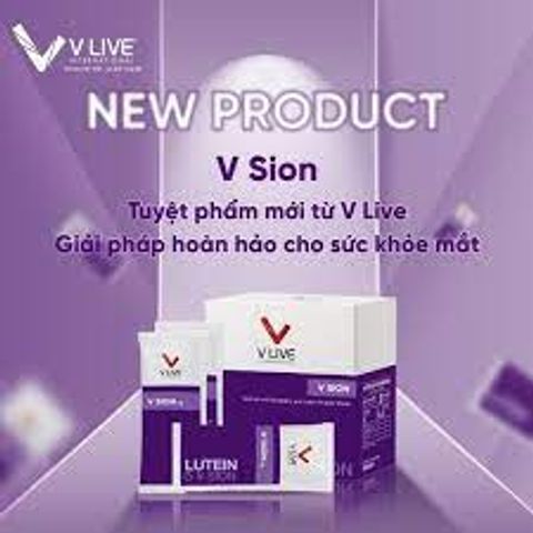 THANH LÝ - CHÍNH HÃNG V-Sion V-Live tăng thị lực giúp mắt sáng long lanh, giảm tác hại khi sử dụng điện thoại, xem tivi và máy tính