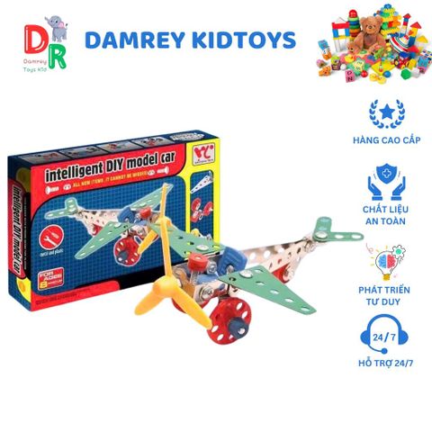 Đồ Chơi Lắp Ráp Mô Hình Xe & Máy Bay Cho Bé - Rèn Tư Duy, Tay Khéo Léo, Chơi An Toàn & Giáo Dục Sáng Tạo