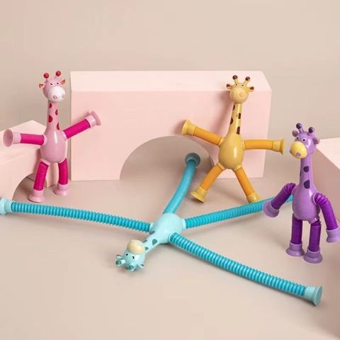 Combo 2 Đồ Chơi Kéo Dãn Vui Nhộn Có Đèn Phát Sáng - Đồ Chơi Giáo Dục Cho Trẻ Em Giao Màu Ngẫu Nhiên