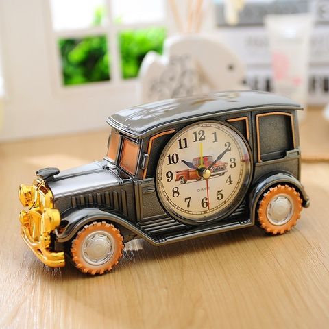 Đồng hồ để bàn báo thức hình ô tô xe hơi phong cách cổ điển độc đáo mini classis car