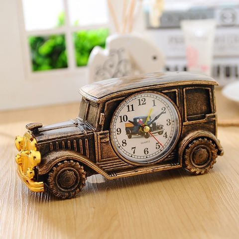 Đồng hồ để bàn báo thức hình ô tô xe hơi phong cách cổ điển độc đáo mini classis car