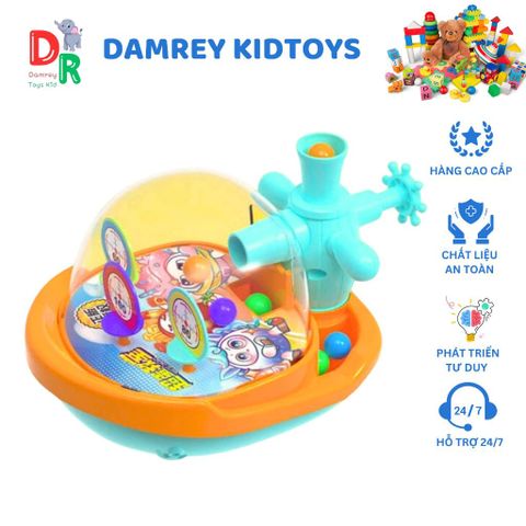 Máy Bắn Bóng Mini Dễ Thương Cho Bé - Đồ Chơi Phát Triển Tư Duy & Khéo Léo, Màu Sắc Bắt Mắt, Quà Tặng Tuyệt Vời
