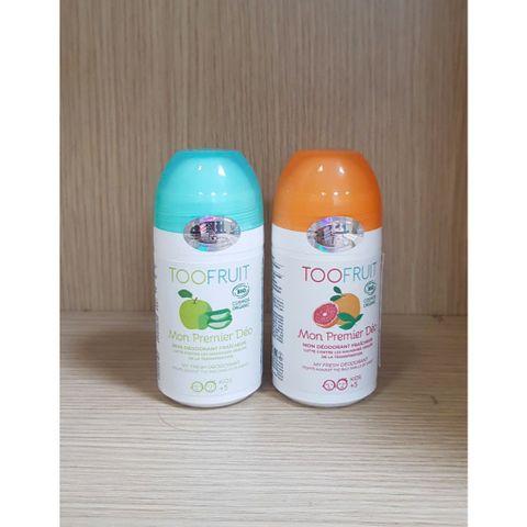 Lăn Khử Mùi Hữu Cơ Dành Cho Trẻ Em Từ 5 Tuổi Toofruit - Hiệu Quả, Thiết Kế Tiện Lợi Giúp Trẻ Tự Tin Vui Chơi
