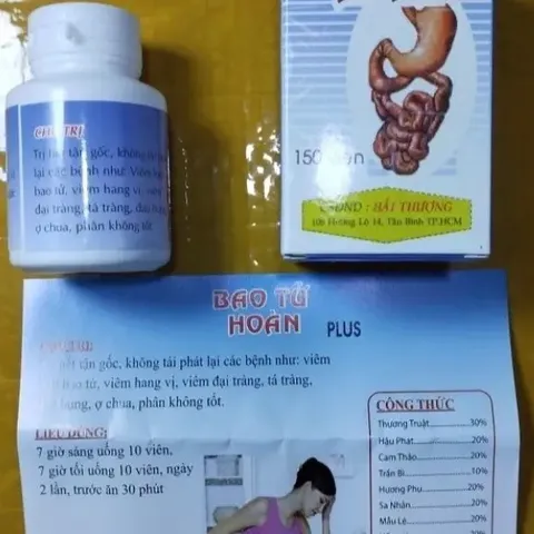 Viên Uống Bao Tử Hoàn Plus CSĐND Hải Thượng - Hỗ Trợ Viêm Dạ Dày, 105 Viên/Hộp, Sản Phẩm Chức Năng Chất Lượng Việt Nam