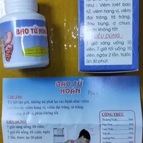 Viên Uống Bao Tử Hoàn Plus CSĐND Hải Thượng - Hỗ Trợ Viêm Dạ Dày, 105 Viên/Hộp, Sản Phẩm Chức Năng Chất Lượng Việt Nam