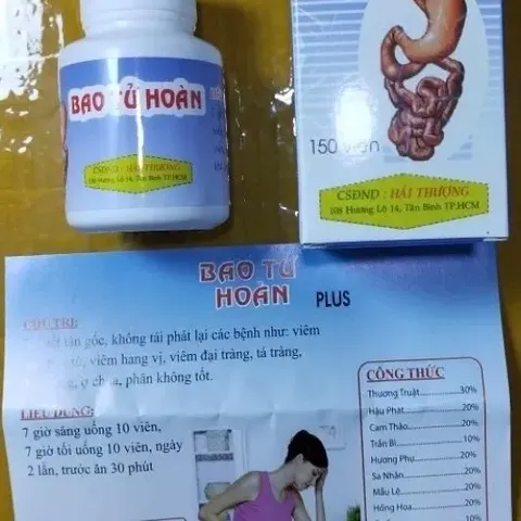 Viên Uống Bao Tử Hoàn Plus CSĐND Hải Thượng - Hỗ Trợ Viêm Dạ Dày, 105 Viên/Hộp, Sản Phẩm Chức Năng Chất Lượng Việt Nam