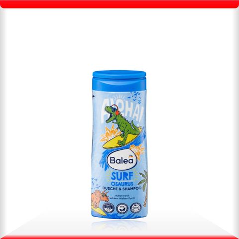 Sữa Tắm Gội Balea Kids 2in1 - Độ ẩm Pro-Vitamin B5, Dịu Nhẹ Từ Thiên Nhiên, An Toàn Cho Da Nhạy Cảm - Sản Phẩm Đức 300ml