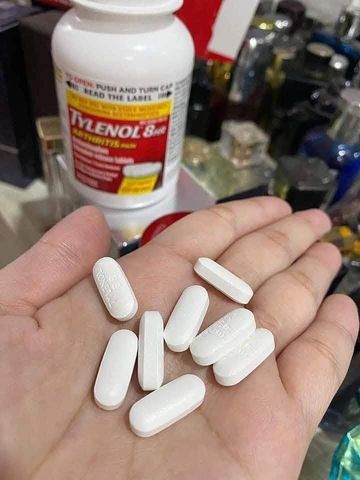Tylenol Acetaminophen Extra Strength 500mg - Thuốc Giảm Đau, Hạ Sốt 325 Viên Mỹ, An Toàn và Hiệu Quả cho Cơn Đau Thông Thường